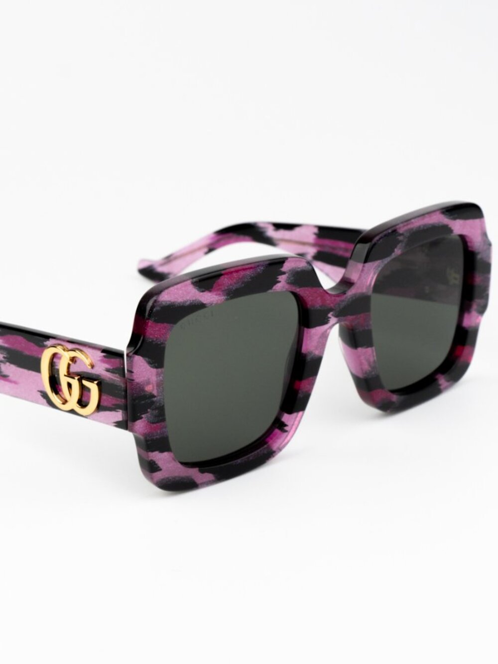 NEW Gucci GG1547S 003 Black Grey Women Square Sunglasses GG 1547S - Picture 6 of 11